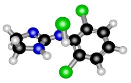 Clonidine hydrochloride solid