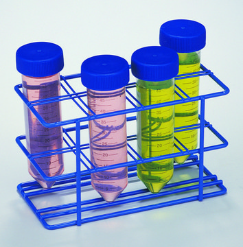 Scienceware&#174; centrifuge tube rack, epoxy-coated steel 20-position, for 15 mL plastic centrifuge tubes