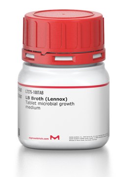 LB Broth (Lennox) Tablet microbial growth medium