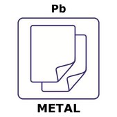 Lead foil, 1m coil, thickness 0.125mm, as rolled, 99.95%
