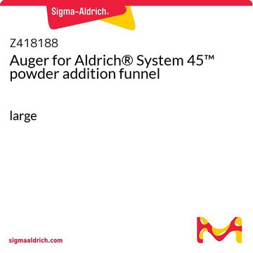 Auger for Aldrich&#174; System 45&#8482; powder addition funnel large