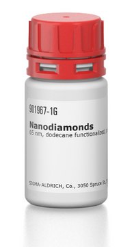 Nanodiamonds 65 nm, dodecane functionalized, powder