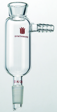 Synthware&#8482; vacuum filtration adapter bottom joint: ST/NS 14/20, Stopper Size: #1, stopper size #1