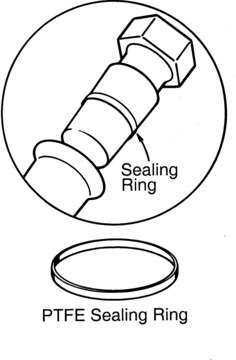 Glindemann PTFE sealing rings (for 45/50 joints)