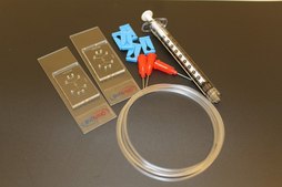 SynVivo SynTumour 3D cancer mode starter kit, IMN2 radial configuration, 2 um slits, includes pneumatic priming device