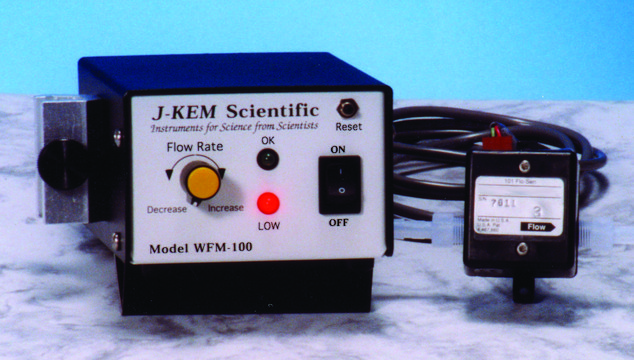 J-KEM&#174; water flow monitor AC/DC input 120 V AC