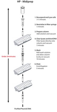 GenElute&#8482; HP Plasmid Midiprep Kit sufficient for 25&#160;purifications