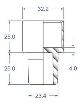 Precision Seal&#174; rubber septa red, 24/40 joints