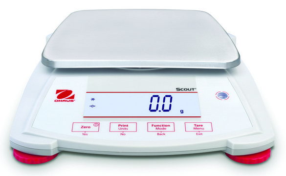 Ohaus&#174; Scout&#174; SPX Balance Model SPX621, weighing capacity 620&#160;g, resolution: 0.1&#160;g