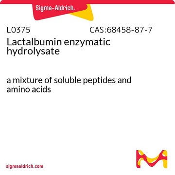 Lactalbumin enzymatic hydrolysate a mixture of soluble peptides and amino acids