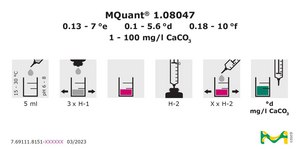 Total Hardness Test titrimetric, for use with MQUANT&#174;