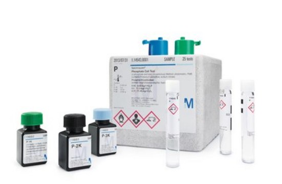 Surfactants (cation.) Cell Test photometric, 0.05-1.50&#160;mg/L (CTAB), Spectroquant&#174;