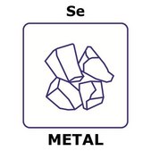 Selenium lump, 3&#160;mm max. lump size, weight 50&#160;g, high purity 99.999%