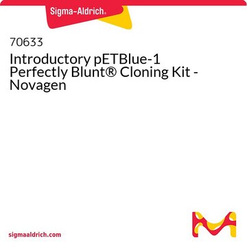 Introductory pETBlue-1 Perfectly Blunt&#174; Cloning Kit - Novagen