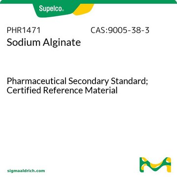 Sodium Alginate Pharmaceutical Secondary Standard; Certified Reference Material