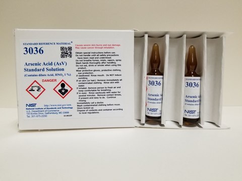 Arsenic Acid (AsV) Standard Solution NIST&#174;SRM&#174; 3036