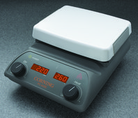 Corning&#174; hotplate with digital display AC/DC input 230 V AC (Supplied with both 3-pin UK plug and 2-pin Euro plug), plate L × W 5&#160;in. × 7&#160;in., CE compliant