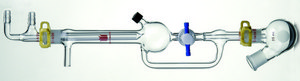 Synthware&#8482; microscale solvent reflux still joint: ST/NS 14/20, capacity 25 mL, bulb capacity 15&#160;mL
