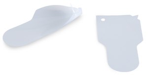 Dual Purpose Scoops size small, white, non-sterile