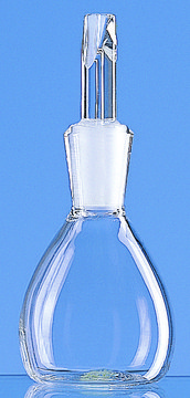 BRAND&#174; density bottle, Gay-Lussac pattern, uncalibrated capacity 10&#160;mL, borosilicate glass