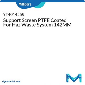 Support Screen PTFE Coated For Haz Waste System 142MM