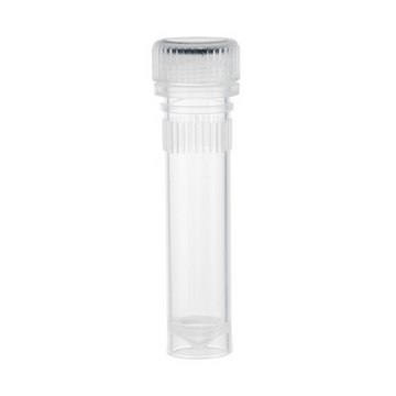 MTC&#8482; Bio ClearSeal&#8482; Screw Cap Microtubes capacity 0.5&#160;mL, sterile, cap, natural, self standing, pack of 1000&#160;ea (20 x bags 50 ea)