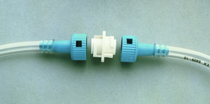 Keck&#174; Quick-Disconnect Adapter coupling adapter, white