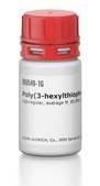Poly(3-hexylthiophene-2,5-diyl) regioregular, average Mw 85,000-100,000