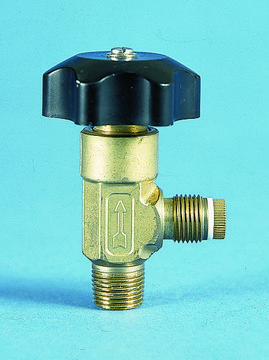 Lecture-bottle valve CGA Inlet for 180M/110F, 316 stainless steel