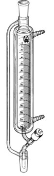 Aldrich&#174; addition funnels with PTFE needle valve Jacketed, capacity 500&#160;mL, joint: ST/NS 24/40