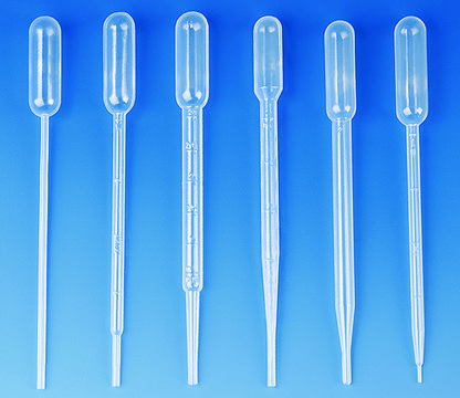 BRAND&#174; pipette withdraw volume 3.5&#160;mL (including bulb), graduations, 3&#160;mL (subdivision 0.5 mL), drop quantity 22 per mL