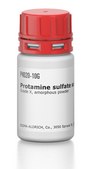 Protamine sulfate salt from salmon Grade X, amorphous powder