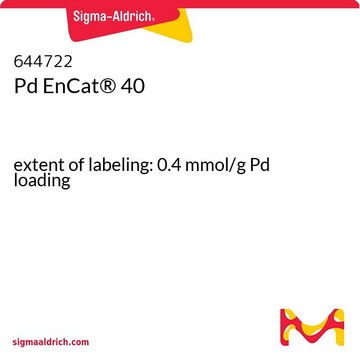 Pd EnCat&#174; 40 extent of labeling: 0.4&#160;mmol/g Pd loading