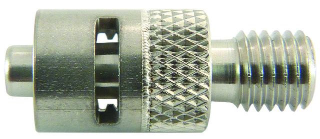 1-way threaded end adapter (UTS) MLL to 1/4-28 standard thread (316SS)