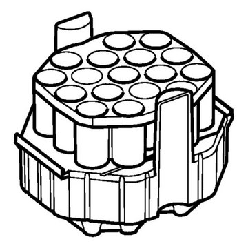 Adapter for Eppendorf&#174; S-4x Universal Large Rotor for 5 mL and 15 mL conical tubes/microtiter and deepwell plates, pkg of 2&#160;ea