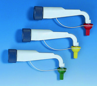 BRAND&#174; discharge tube for Dispensette&#174; with integrated valve, fine tip, for 25, 50 and 100 mL Dispensette III