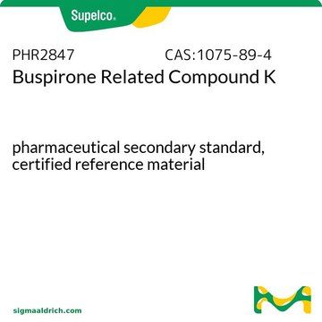 Buspirone Related Compound K pharmaceutical secondary standard, certified reference material