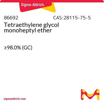 Tetraethylene glycol monoheptyl ether &#8805;98.0% (GC)