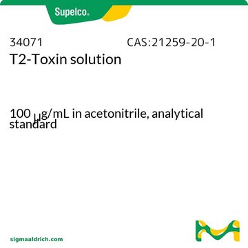 T2-Toxin solution 100&#160;&#956;g/mL in acetonitrile, analytical standard