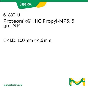 Proteomix&#174; HIC Propyl-NP5, 5 &#956;m, NP L × I.D. 100&#160;mm × 4.6&#160;mm