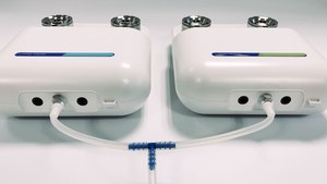 MILLIFLEX OASIS&#174; T connectors for use with Milliflex Oasis&#174; systems, connects two pumps