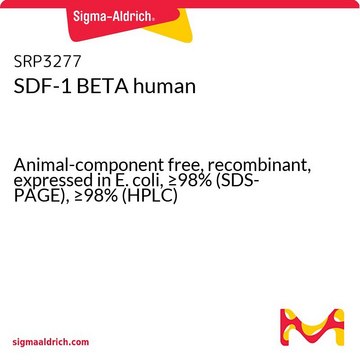 SDF-1 BETA human Animal-component free, recombinant, expressed in E. coli, &#8805;98% (SDS-PAGE), &#8805;98% (HPLC)