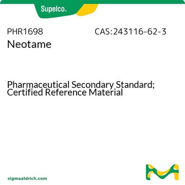 Neotame Pharmaceutical Secondary Standard; Certified Reference Material