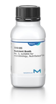 Nutrient Broth No. 3, NutriSelect&#174; Plus, suitable for microbiology