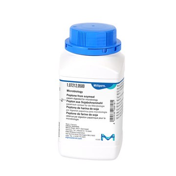 Peptone from soymeal papain-digested, suitable for microbiology