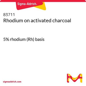 Rhodium on activated charcoal 5% rhodium (Rh) basis