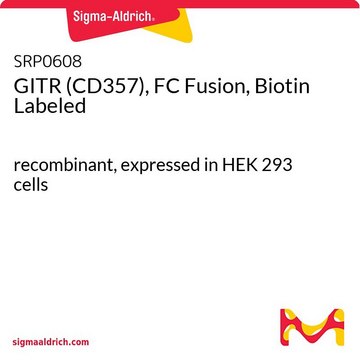 GITR (CD357), FC Fusion, Biotin Labeled recombinant, expressed in HEK 293 cells