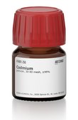 Cadmium granular, 30-80&#160;mesh, &#8805;99%