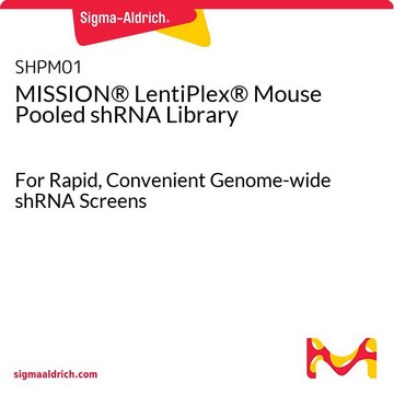 MISSION&#174; LentiPlex&#174; Mouse Pooled shRNA Library For Rapid, Convenient Genome-wide shRNA Screens