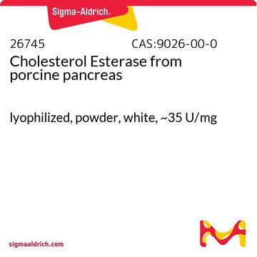 Cholesterol Esterase from porcine pancreas lyophilized, powder, white, ~35&#160;U/mg